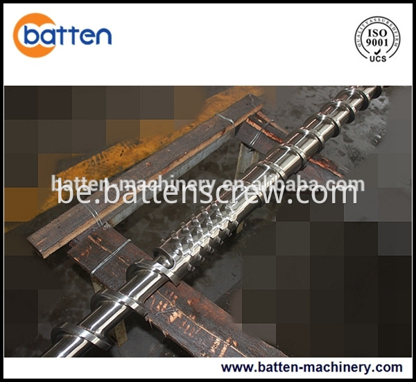 PP/PE Flankes Granulate адна пластыкавы экстрадэр шруба